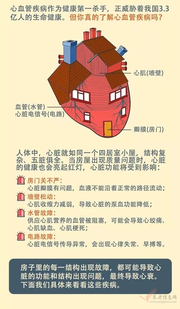 一图读懂心脑血管病的预防：高血压、高血脂、冠心病、心绞痛……